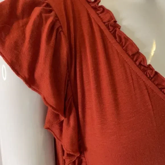 NWT Ava James Tiered MIDI Cotton Boho Dress - Picture 4 of 7